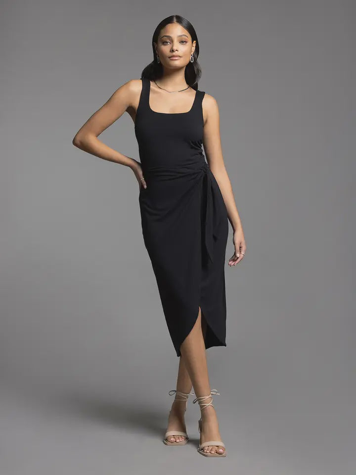 Tank Black dress wrap