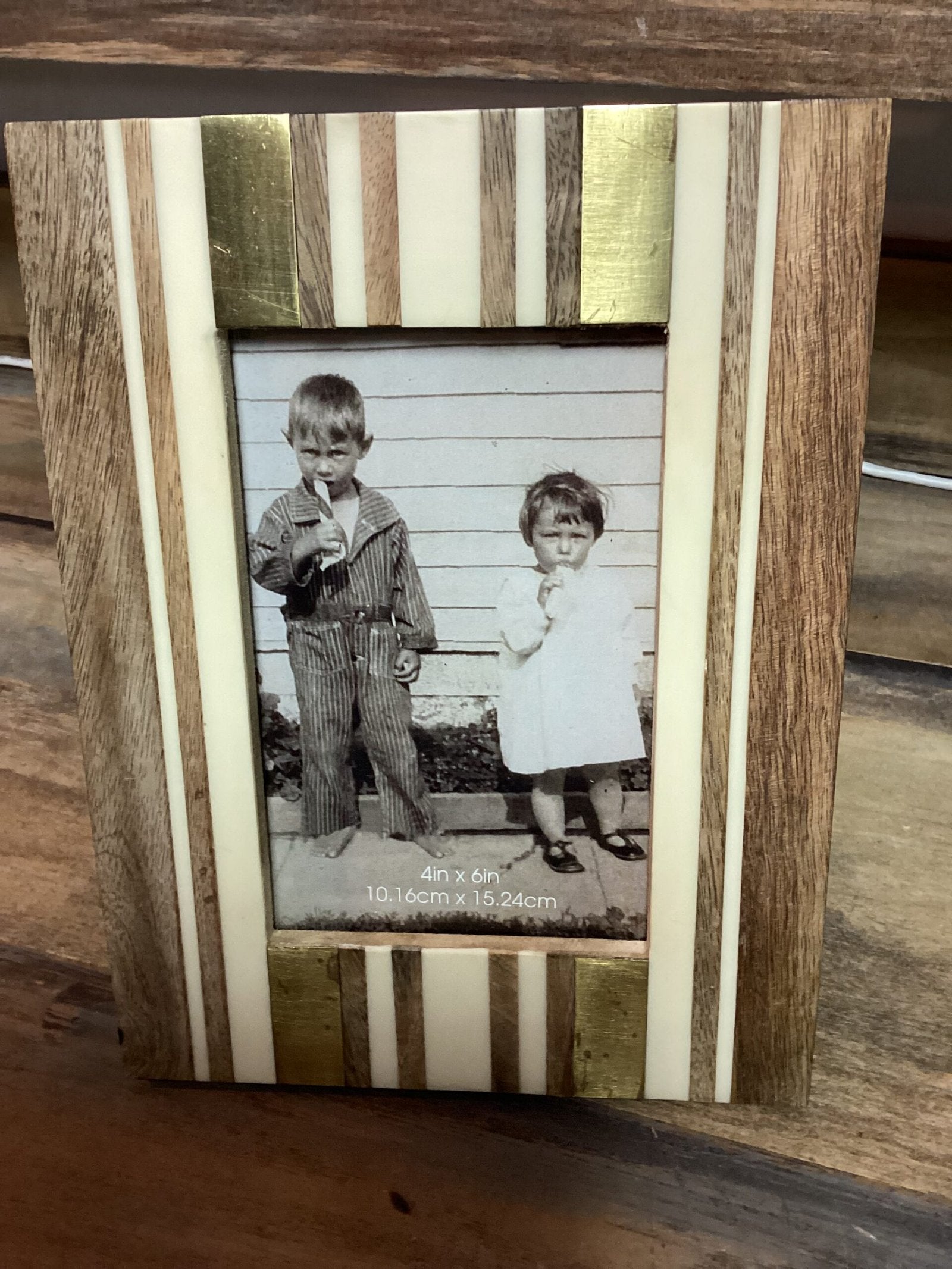 Wood Pic Stripe Frame ( Df3675 – Na )