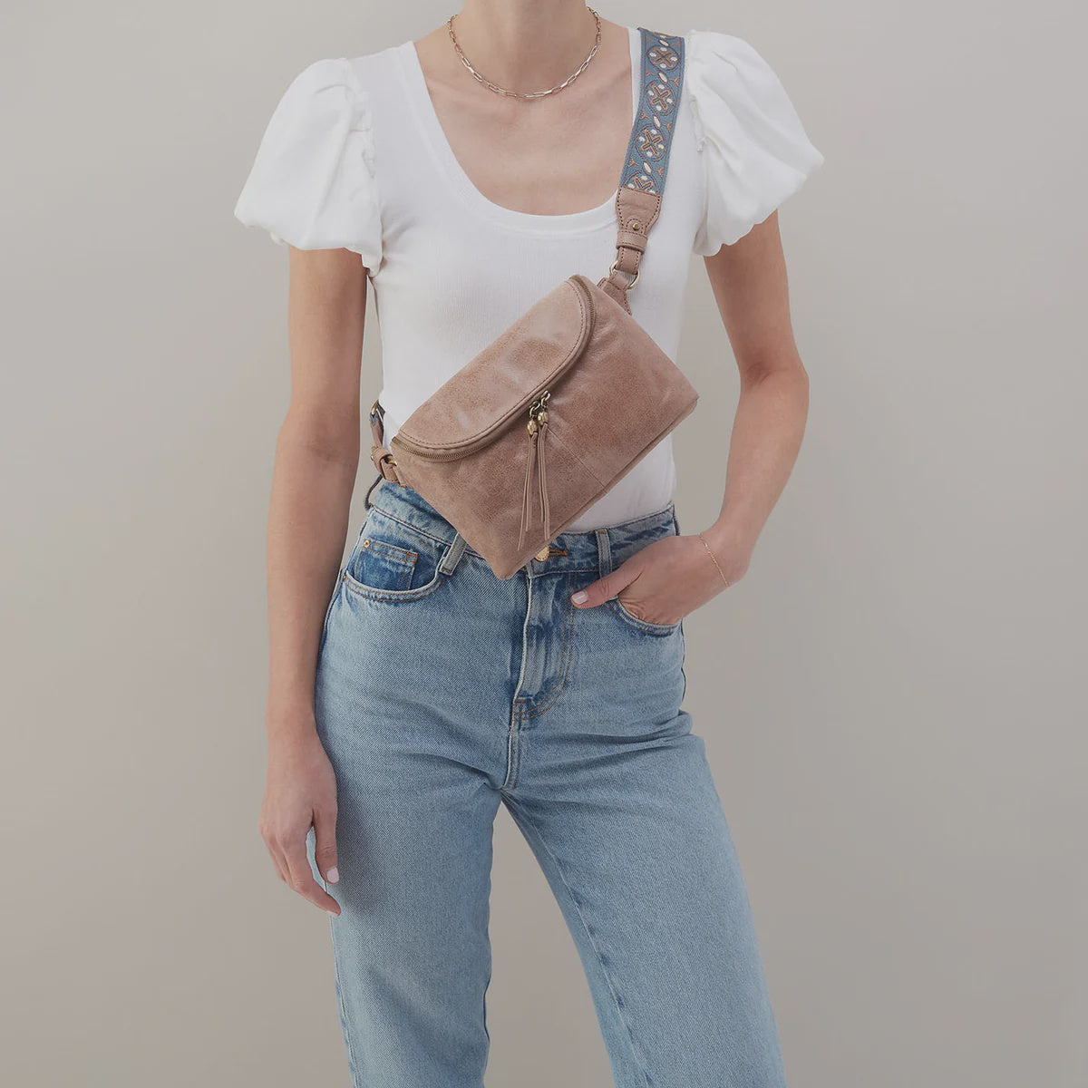 Fern Large Belt Bag hazel