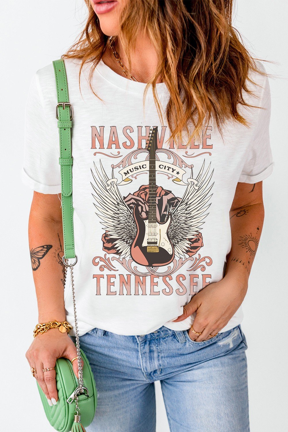 Nashville Tshirt Wht