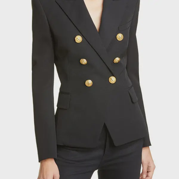 Buttoned Long sleeve Blazer