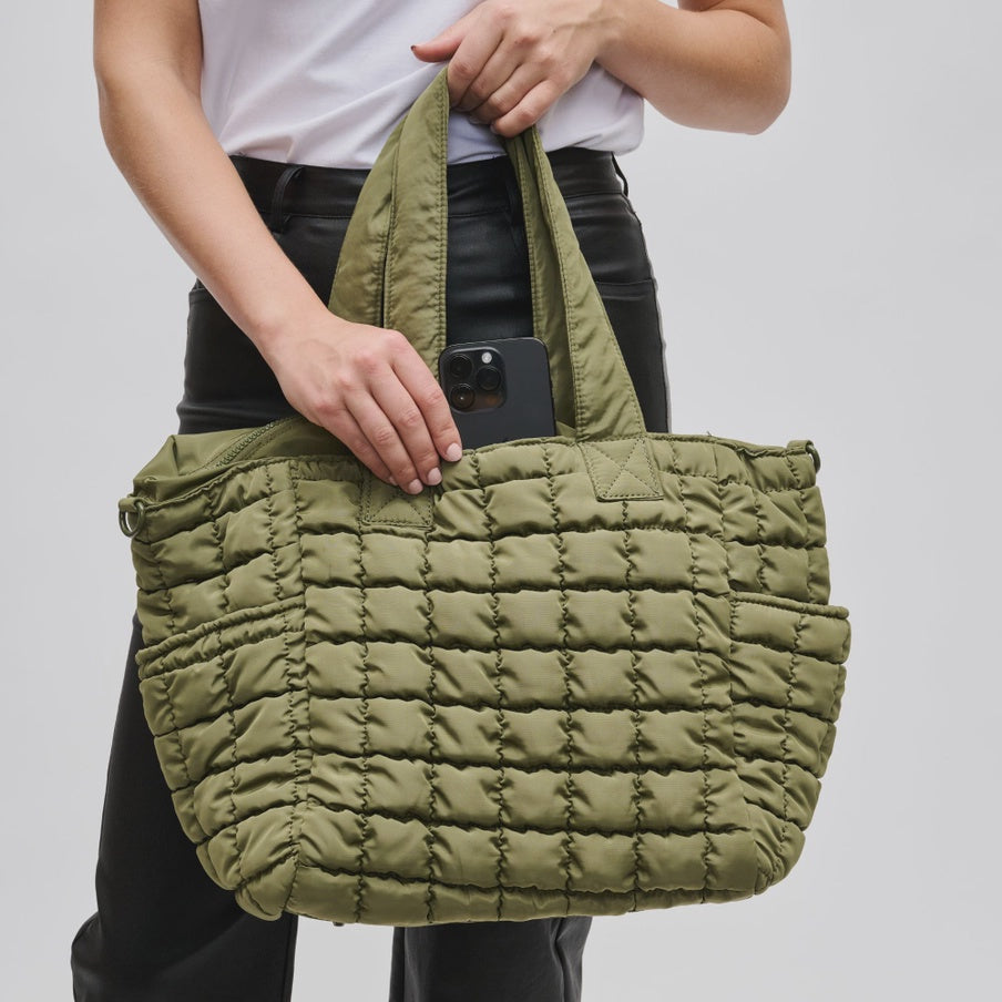 Dreamer Puffer Bag olive