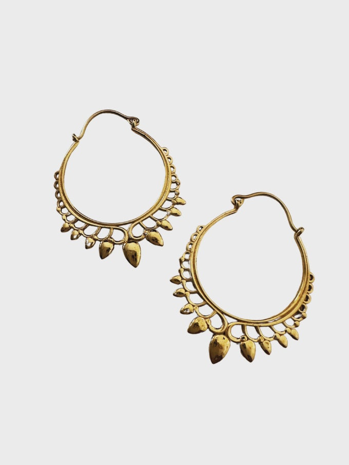 Isla Brass earring Gold