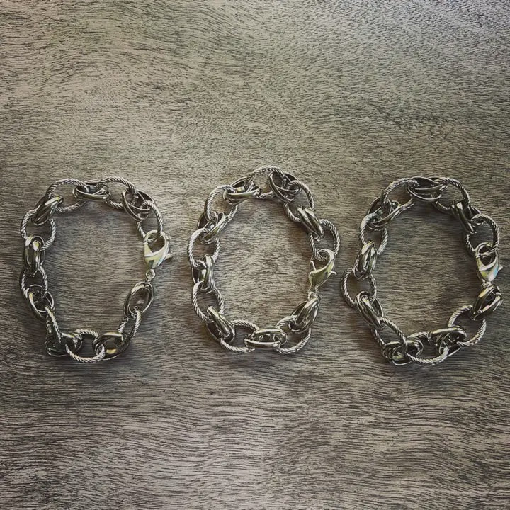 chunky Bracelet Silver