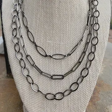 Triple threat necklace